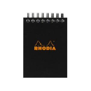 Spiralnotizblock No. 11, schwarz 11500C