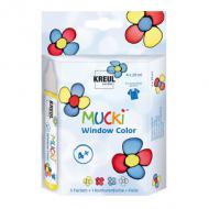 Window Color Pen "MUCKI", 4er-Set