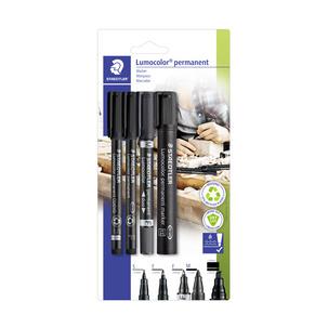Permanent-Marker Lumocolor Set, auf Blisterkarte 60 BK