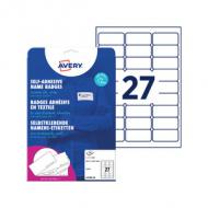 Namensetiketten - eckig (L4784-20)