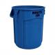 Container mit Lüftungskanälen BRUTE , 75,7 Liter, grau FG262000BLUE