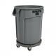 Container mit Lüftungskanälen BRUTE , 75,7 Liter, grau FG262000YEL