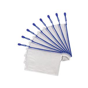 Symbolbild: Reißverschlusstaschen "ZIPPER", blau 002772