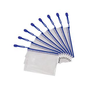 Symbolbild: Reißverschlusstaschen "ZIPPER", blau 002779
