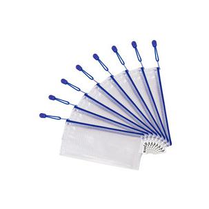 Symbolbild: Reißverschlusstaschen "ZIPPER", blau 002773