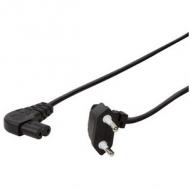 Symbolbild: Euro Stromkabel, beidseitig abgewinkelt