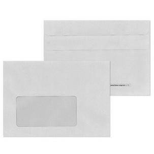 Briefumschläge Recycling grau, mit Fenster 30005397