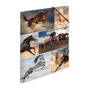 Eckspannermappe "Pferde" 19217