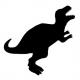 Kreidetafel SILHOUETTE "Dino" FB-DINO