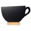 Tischaufsteller SILHOUETTE "Tasse"