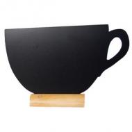 Tischaufsteller SILHOUETTE "Tasse"
