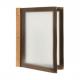 Speisekarten-Mappe WOOD, braun MC-WRA4-BR