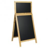 Kundenstopper DELUXE Top Board, buche