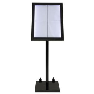 LED-Schaukasten BLACK STAR MCS-WH-2