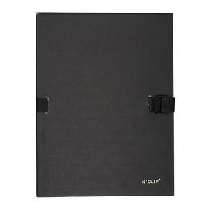 Dokumentenmappe NCLIP, schwarz 21590E