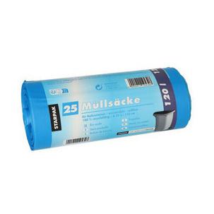 Müllsäcke HDPE 120 Liter, blau 19531