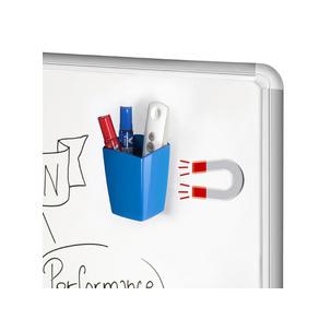 Stifteköcher magnetisch, blau, Anwendungsbeispiel 1005310021