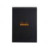 Spiralnotizblock No. 18, schwarz