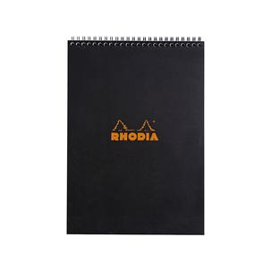 Spiralnotizblock No. 18, schwarz 185009C