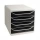 Schubladenbox BIG BOX, lichtgrau / steingrau 310041D
