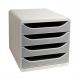 Schubladenbox BIG BOX, lichtgrau / steingrau 310041D