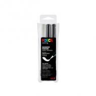 Pigmentmarker POSCA PCF-350 ASS08, 3er Etui