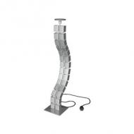 Kabelkanal vertikal, alusilber