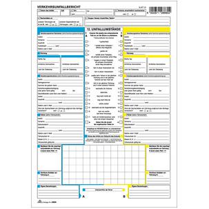 Vordruck "Europäischer Verkehrsunfallbericht" 2866/10