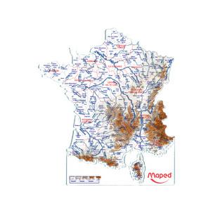Schablone Frankreich-Landkarte 255400