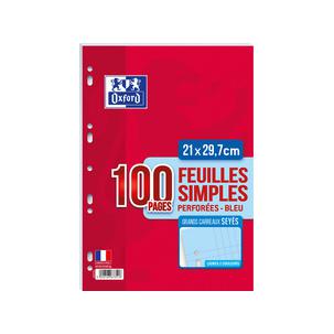 Ringbucheinlagen, blau 400067005