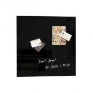 Glas-Magnettafel "artverum" Colour, schwarz
