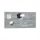 Glas-Magnettafel "artverum" Design, Schiefer-Stone GL149