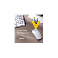 VARTA Alkaline Batterie Longlife Power, Micro AAA, Sparpack 1,5 Volt, Höhe: 44,5 mm, Durchmesser: 10,5 mm, Gewicht: 11,0 g, im Blister, LR3 / AAA beinhaltet: 12 Batterien (04903 121 472)