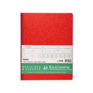 EXACOMPTA Piqre comptable "Ventes", 320 x 250 mm, 80 pages 1 libellé, 7 colonnes sur 1 page, 6 Crédit, 33 lignes folioté, format vertical, papier 110 g / m2 (6570E)