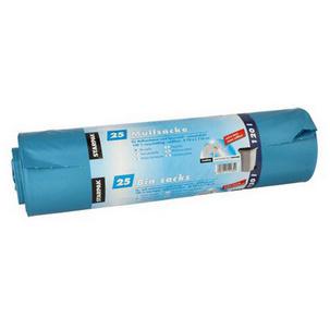Müllsäcke LDPE, 120 Liter blau 12338
