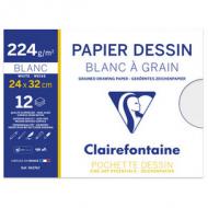 Symbolbild: Zeichenpapier "Blanc à Grain", 240 x 320 mm