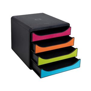 Schubladenbox BIG-BOX, schwarz / harlekin 310498D