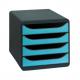 Schubladenbox BIG-BOX, schwarz / mandarine 310498D