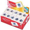 Kunststoff-Radierer Essentials Soft - weiß, 40er Display
