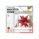 Faltblätter Bascetta-Stern, rot / gold&nbsp;408/2020