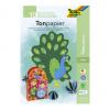 Tonpapierblock