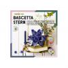 Faltblätter Bascetta-Stern Transparent, blau