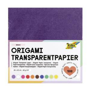 Symbolbild: Faltblätter - Transparentpapier 825/2020