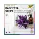 Faltblätter Bascetta-Stern Transparent, violett&nbsp;836/2020