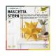 Faltblätter Bascetta-Stern Transparent, violett&nbsp;840/2020