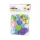 Pompons "Pastellfarben" 50397