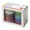 Deko-Klebeband Glitter-Tape, 10er Set