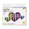 Glitzerkleber "Glitterglue" - 10 x 9,5 ml