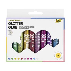 Glitzerkleber "Glitterglue" - 10 x 9,5 ml 574