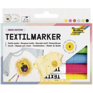 Textilmarker, 6er Set 581